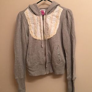 Zip up sweatshirt